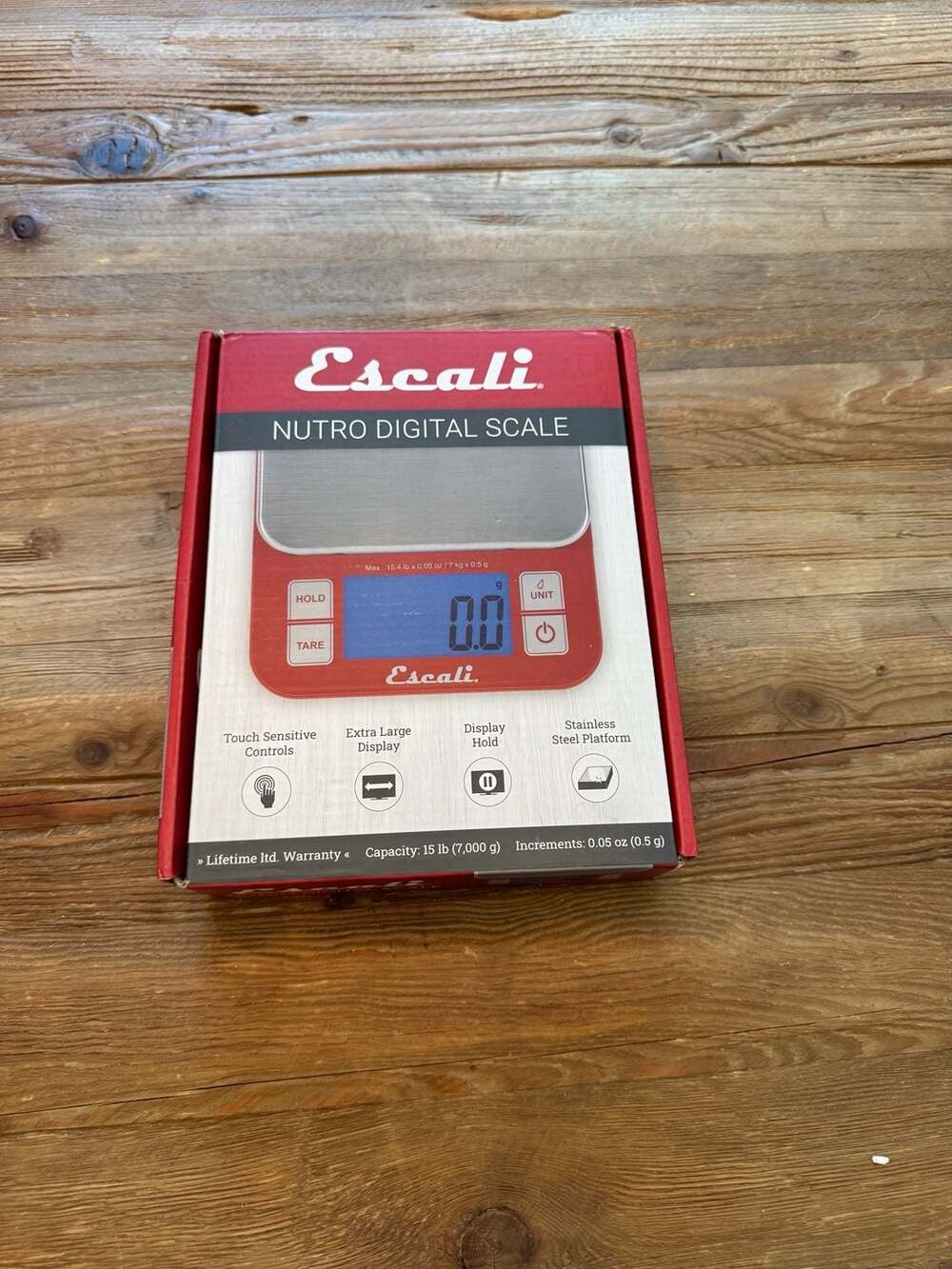 Escali Nutro Digital Kitchen Scale